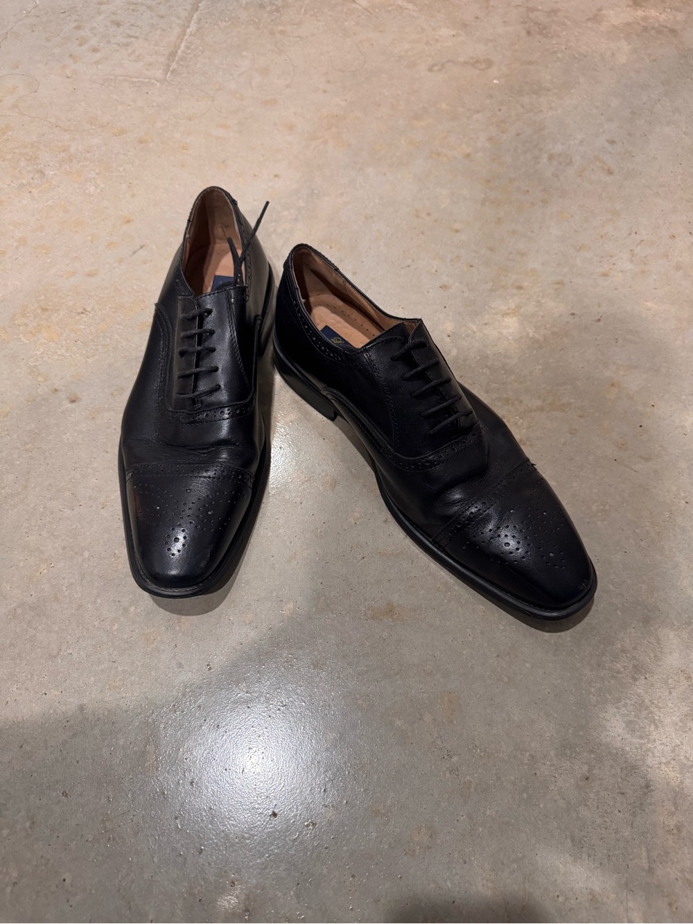 Leather Men's Oxford Dress Shoes